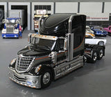 1/64 SCALE IXO INTERNATIONAL LONESTAR PRIME MOVER IN BLACK/SILVER