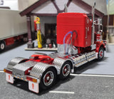 ICONIC REPLICAS 1/50 SCALE  SAR KENWORTH AERODYNE IN RED WITH CHASSIS SPIDERS