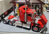 ICONIC REPLICAS 1/50 SCALE  SAR KENWORTH AERODYNE IN RED WITH CHASSIS SPIDERS