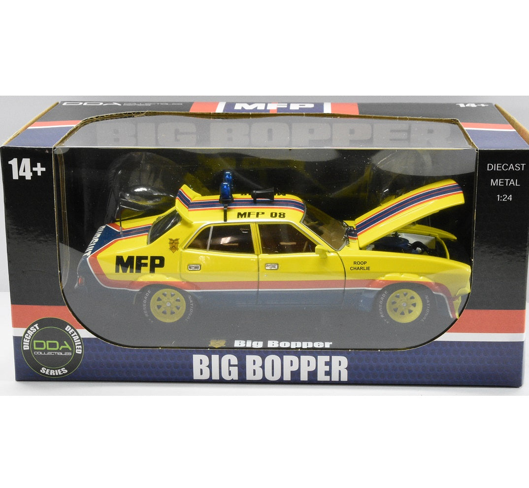 1/24 DDA MFP Police BIG BOPPPA Ford Xb Yellow V8 pursuit Interceptor M ...