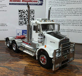 1/50 SCALE SAR KENWORTH DAY CAB WHITE ICONIC REPLICAS
