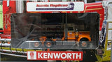 1/50 SCALE ICONIC REPLICAS KENWORTH W900 TNT FREIGHT SERVICES DAY CAB IN PEACHES AND CREAM