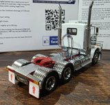 1/50 SCALE SAR KENWORTH DAY CAB WHITE ICONIC REPLICAS