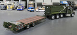 1/64 DCP / FIRST GEAR WESTERN STAR GREEN TANDOM TIPPER AND BEAVERTAIL TRAILER