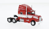 1/87 Scale Brekina Ho T600  Kenworth Aero In Red/White