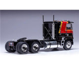 1/43 Scale IXO 1993 Freightliner FLA IN BLACK/ORANGE/RED AND YELLOW Prime Mover In Display Box