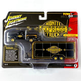 1/64 JOHNNY LIGHTNING 1978 MIDNIGHT EXPRESS WITH TRAILER TOW & GO NEW ON DISPLAY CARD