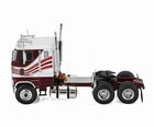 1/64 Scale Ixo Ford CL9000 Prime Mover IN BURGUNDY/WHITE AND STRIPES  NEW IN DISPLAY BOX