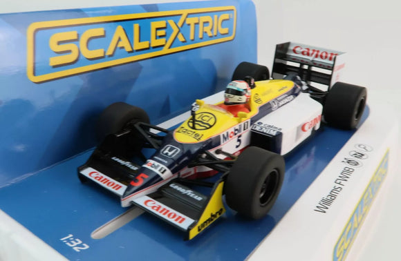 Scalextric  Nigel Mansell Williams Fw11B - 1987 British Grand Prix - Slot Car New In Display Case C4508