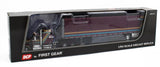 1/64 DCP / FIRST GEAR KENWORTH W900A AERODYNE PLUM WITH CURTAINSIDER TRAILER 60-1618