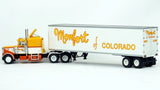1/87 SCALE PETERBILT 359 MONFORT WITH REFRIGERATED TRAILER