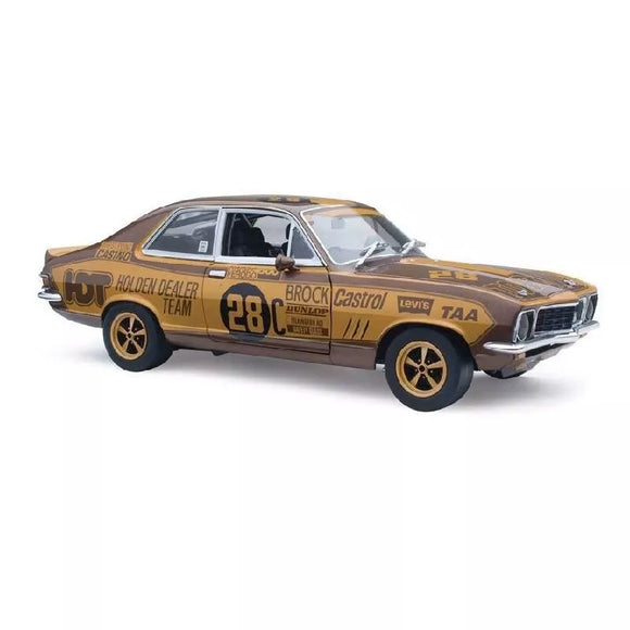 1/18  Classic Carlectable 1972 Bathurst Winner Peter Brock Holden Lj Torana Gtr Xu-1 #28 Gold 18795