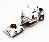 1/64 DCP / FIRST GEAR  KENWORTH W900 WHITE/WHITE WITH TIPPER TRAILER 60-1874