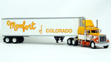 1/87 SCALE PETERBILT 359 MONFORT WITH REFRIGERATED TRAILER