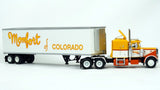 1/87 SCALE PETERBILT 359 MONFORT WITH REFRIGERATED TRAILER