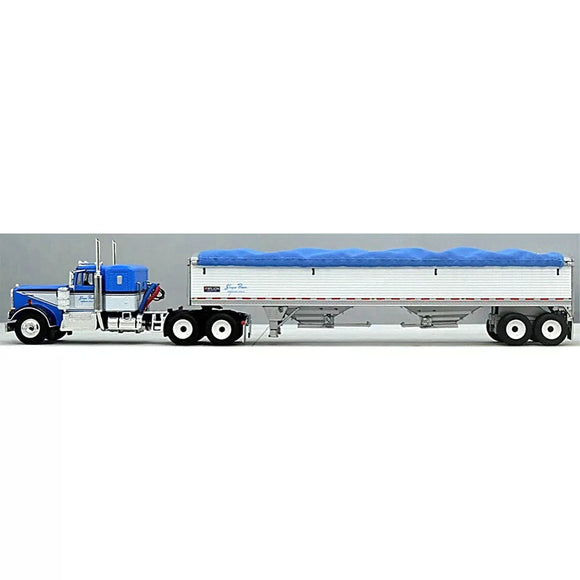 DCP / FIRST GEAR 1/64  KENWORTH W900A IN SHUPE BROS WITH GRAIN TRAILER *****60-1582