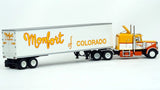 1/87 SCALE PETERBILT 359 MONFORT WITH REFRIGERATED TRAILER