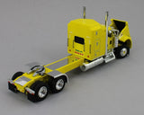 1/64 Dcp DOUBLE C TRANSPORT Kenworth W900L AERODYNE YELLOW With Tanker Trailer 60-2147