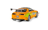 SCALEXTRIC 1/32 SCALE BRIANS TOYOTA SUPRA  FROM THE MOVIE FAST AND FURIOUS BRAND NEW IN DISPLAY CASE -- C4591