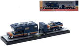 1/64 M2 CHEV CAMPER Truck And 1978 CHEV C10 SILVERADO Car New In Display Box