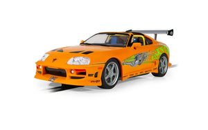SCALEXTRIC 1/32 SCALE BRIANS TOYOTA SUPRA  FROM THE MOVIE FAST AND FURIOUS BRAND NEW IN DISPLAY CASE -- C4591