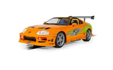 SCALEXTRIC 1/32 SCALE BRIANS TOYOTA SUPRA  FROM THE MOVIE FAST AND FURIOUS BRAND NEW IN DISPLAY CASE -- C4591