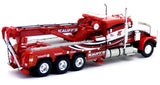 1/87 SCALE PETERBILT KAUFFS TRI AXLE HEAVY WRECKER TOW TRUCK