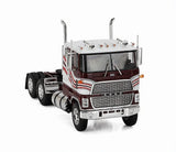 1/64 Scale Ixo Ford CL9000 Prime Mover IN BURGUNDY/WHITE AND STRIPES  NEW IN DISPLAY BOX