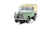 Scalextric ARMY Land Rover Series 1 Slot Car New In  Display Case