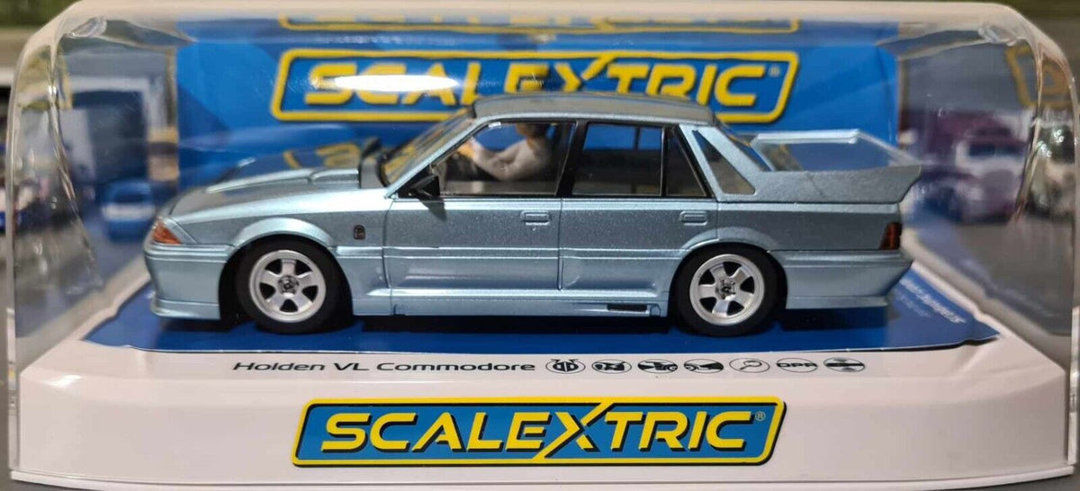 SCALEXTRIC HOLDEN VL COMMODORE WALKINSHAW SLOT CAR IN DISPLAY CASE