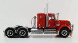 1/50 Scale Kenworth W900 Lowline Sleeper Red With Black Chassis Made By Iconic Replicas Spiders