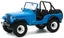 GREENLIGHT 1972 JEEP CJ-5 MORK AND MINDY BLUE NEW ON CARD