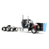 Dcp / First Gear 1/64 Peterbilt 359 Tri Drive Cappello Heavy Transport With Tri Axle Lowboy With Flip Over Axle Trailer*****60-2267