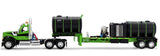 1/64 Dcp / First Gear Kenworth W990 IN GREEN/BLACK With LIQUID FERTILIZER Trailer 60-2289