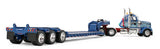 1/64 Scale KENWORTH W900L Sid Kamp With Tri Axle Lowboy Trailer 60-2356