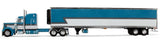 1/64 Dcp / First Gear BIG RIGS SERIES 2 #5 Peterbilt 379 TWAY ROSE With Refrigerated Trailer 69-2270