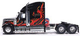 1/64 Scale Ixo International Lonestar Prime Mover In Black with Flames