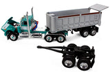 Dcp / First Gear Kenworth W900 SHORT HOOD road train tipper Trailers 60-2291