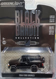 1/64 GREENLIGHT 1994 FORD BRONCO BLACK BANDIT NEW ON CARD