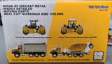 SET OF 4----1/64 DIECAST MASTERS CAT TRUCKS AND ROLLERS