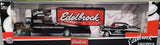 1/64 M2 EDELBROCK TWIN RACE SET WITH TRUCK AND CAR NEW IN DISPLAY BOX