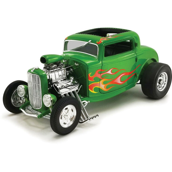 ACME 1/18 RAT FINK 1932 BLOWN 3 WINDOW COUPE FLAMED NEW IN BOX