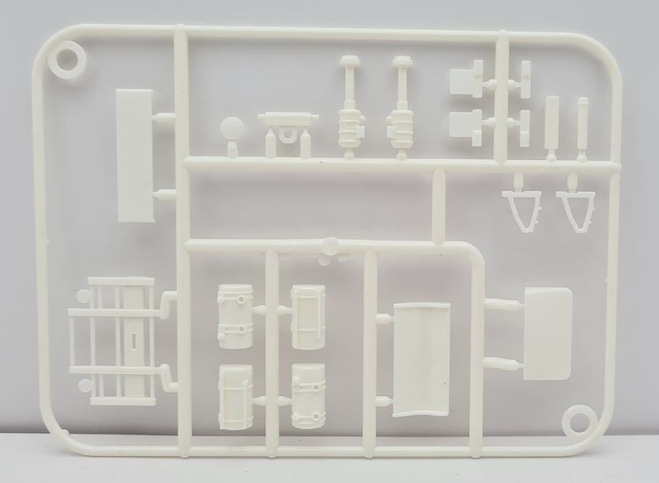Tufftrucks 1/64 Scale Parts Pack Series One White Paintable Ttpp001 ...