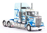 DRAKE KENWORTH C509 WITH SLEEPER LIGHT BLUE 1/50 SCALE DIECAST NEW IN BOX Z01559