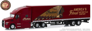 1/64 GREENLIGHT MACK ANTHEM INDIAN MOTORCYCLES WITH TRAILER NEW IN DISPLAY BOX