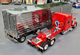 1/64 DCP  PETERBILT 389 ARTEBERRY TRANSPORTATION WITH REFRIGERATED TRAILER 60-1261