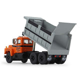 1/64 DCP / FIRST GEAR MACK R-MODEL JV III CONTRUCTION  TANDOM TIPPER WITH WORKING BODY