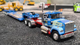 1/64 SCALE MACK SUPERLINER SID KAMP WITH TRI AXLE LOWBOY TRAILER 60-1480