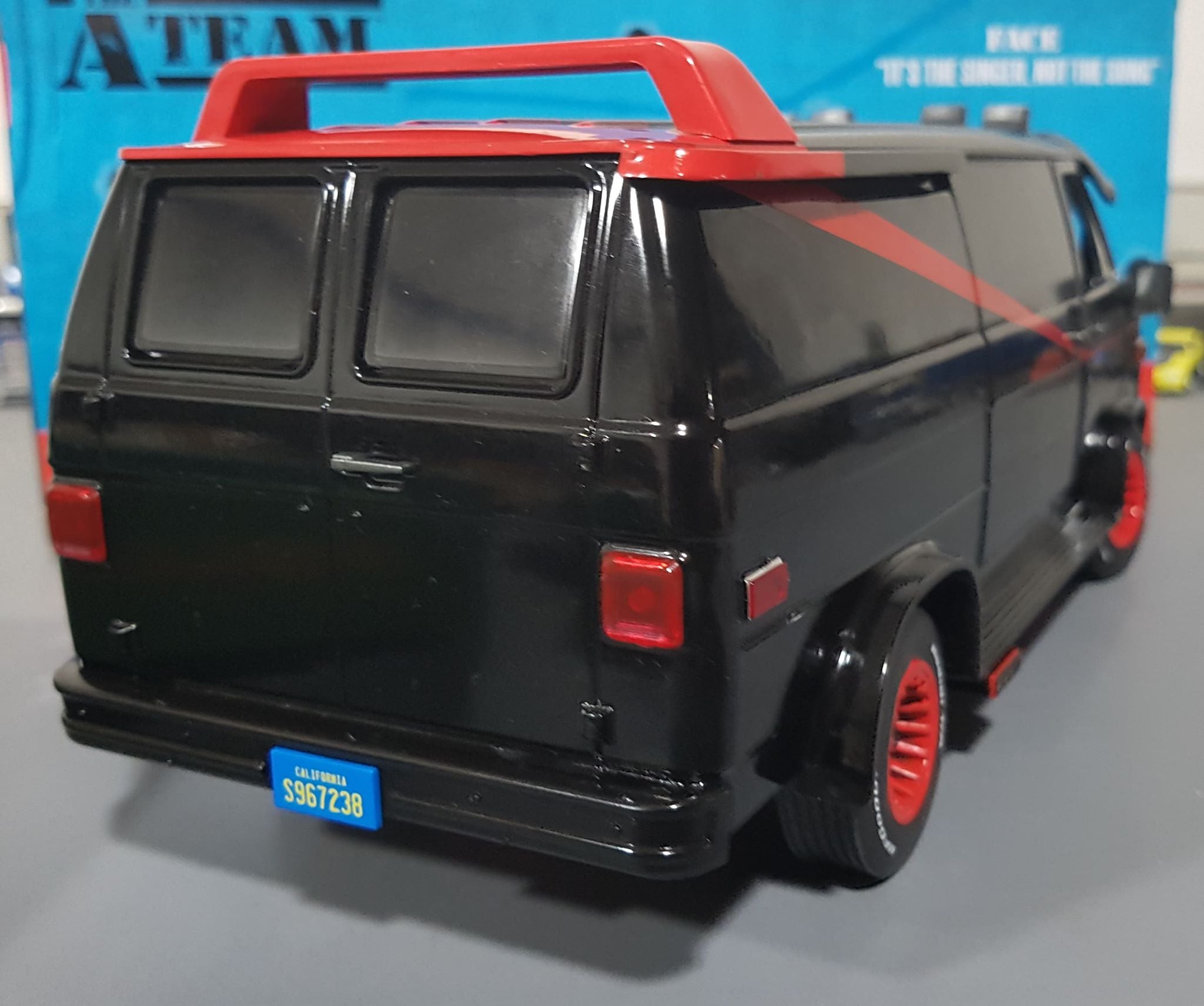 1/18 Greenlight A-Team 1983 Gmc Van From The Tv Series New In Box