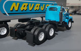1/64 VINTAGE B-MODEL MACK NAJAVO AND TRAILER DIECAST MADE BY FIRST GEAR